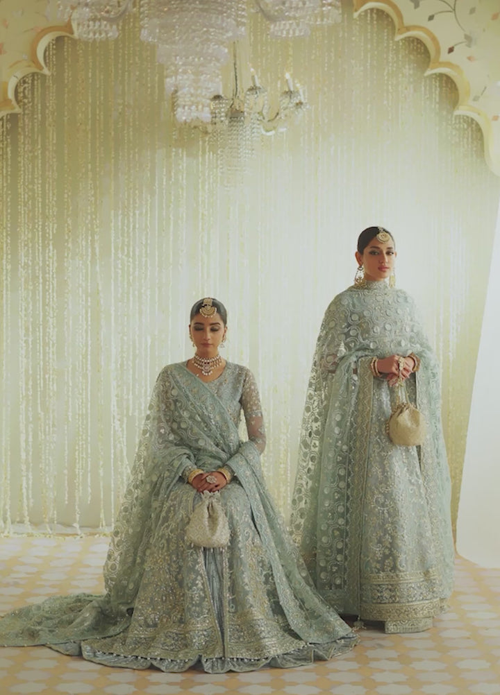 Aik Atelier Embroidered Organza Suits Unstitched 3 Piece AIK25EF Vl1 Look 03 - Formals Collection