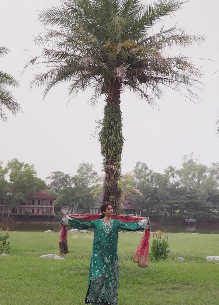 Lilas by Republic WomensWear Unstitched Embroidered Lawn 3 Piece Suit RW26ULL D-4A - Eid Collection