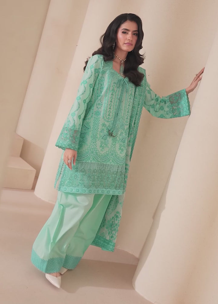 Aik Atelier Unstitched Embroidered Lawn 3 Piece Suit AIK26ULF B2605A - Festive Collection