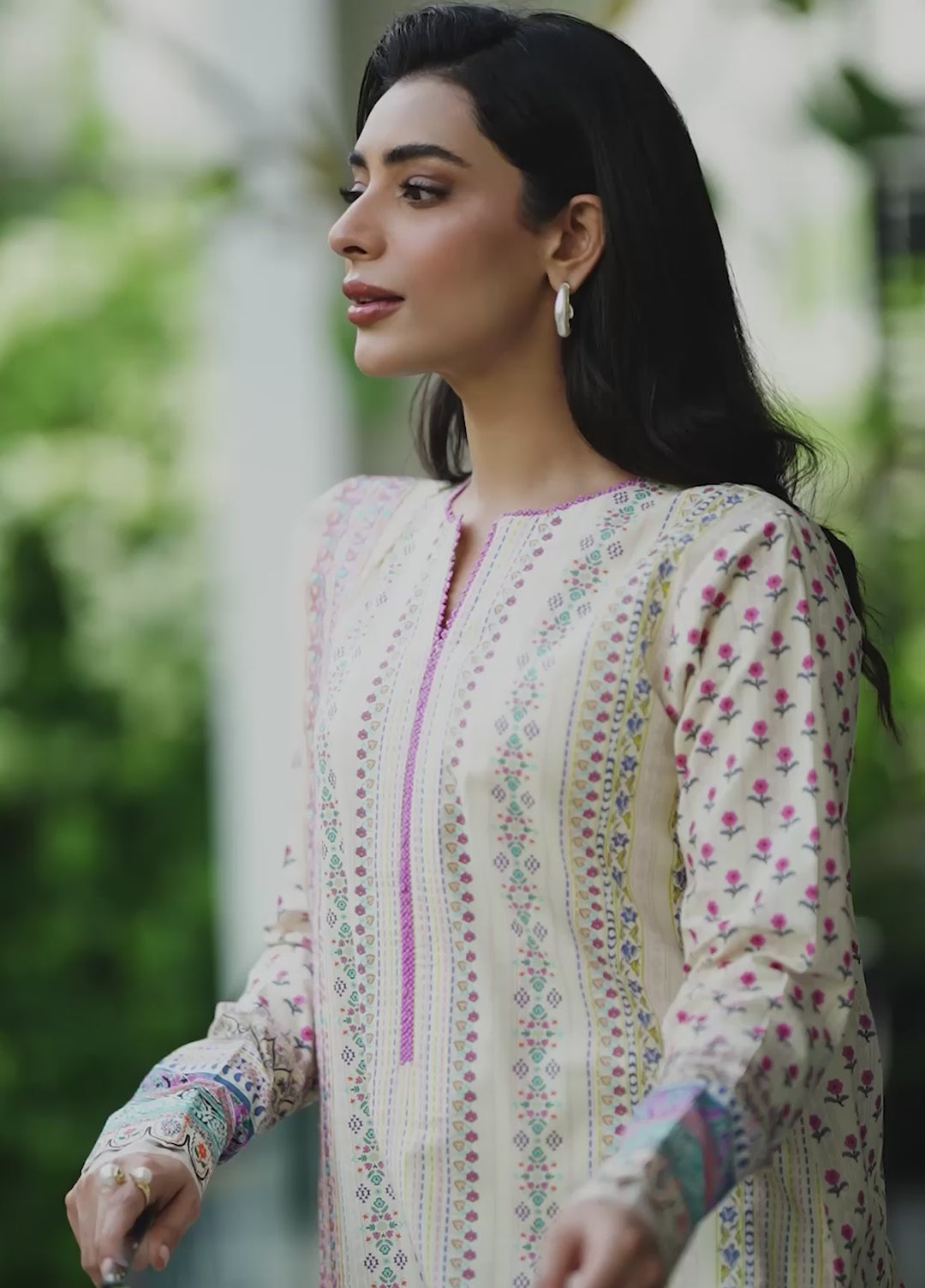 Virelle by Sahane Unstitched Printed Lawn 3 Piece Suit CG50003 Daisy - Casual Collection