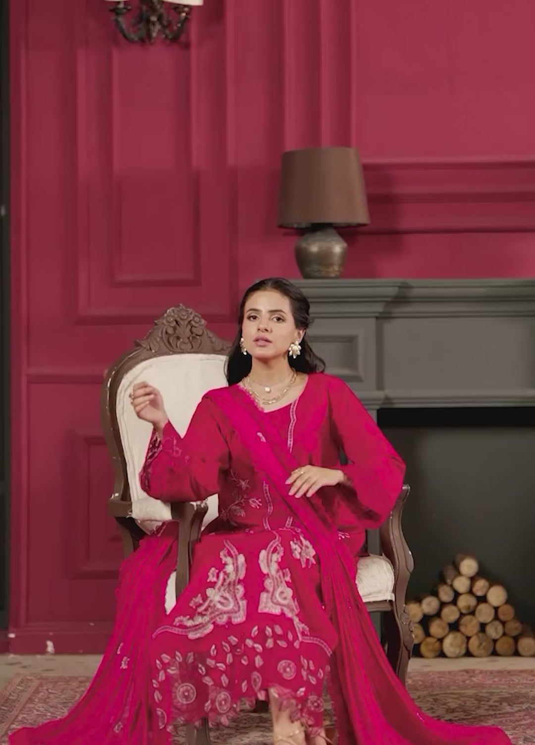 Noore by Ayleen Unstitched Embroidered Lawn 3 Piece Suit AY26ULN Zoya - Eid Collection