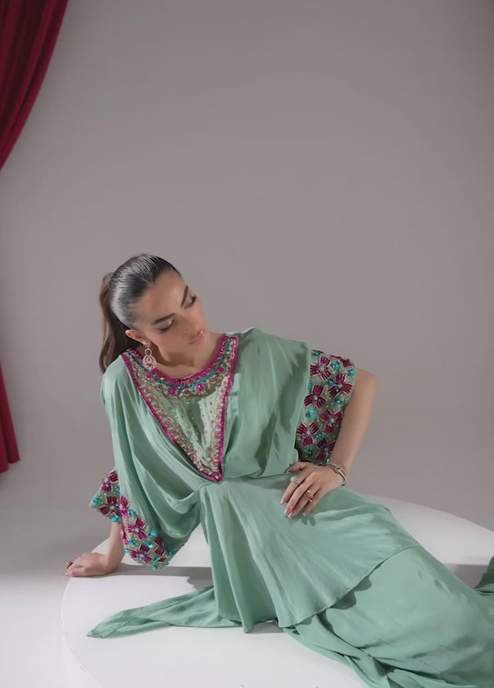 Maria Osama Khan Pret Embroidered Grip 2 Piece Suit Astra