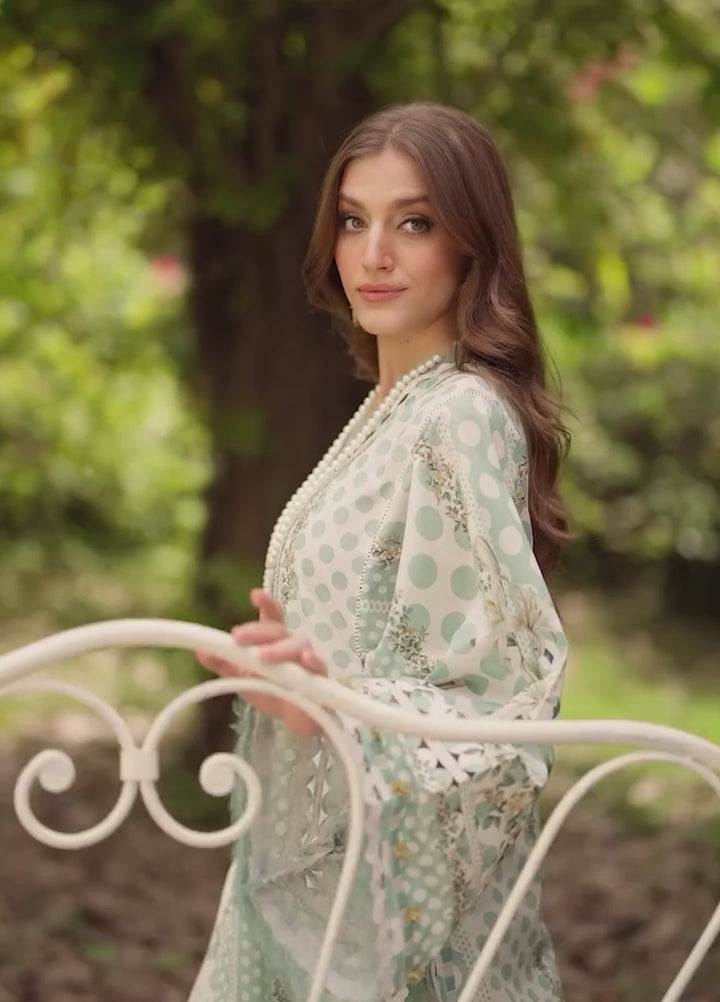 Bridgerton by Elaf Unstitched Printed Lawn 3 Piece Suit EL26ULB EPB-5B - Summer Collection