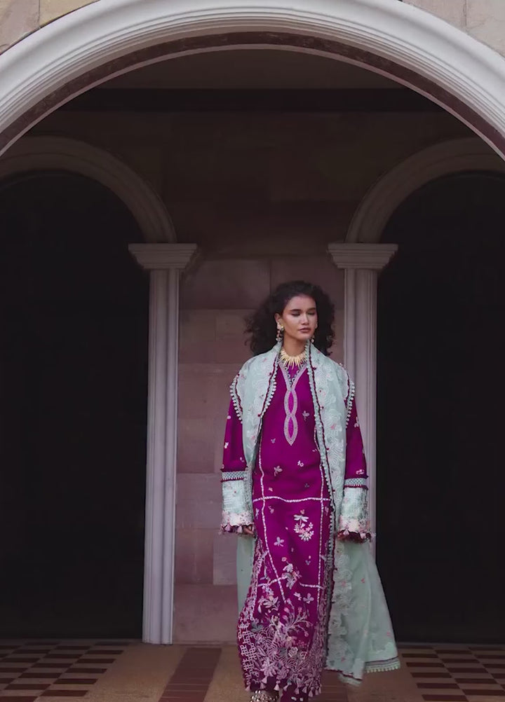 Lilas by Republic WomensWear Unstitched Embroidered Lawn 3 Piece Suit RW26ULL D-3A - Eid Collection