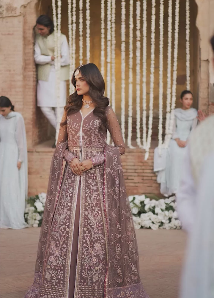 Shehnai by Zarif Embroidered Net Suit Unstitched 3 Piece ZR25UF ZS-02 Noor - Formals Collection