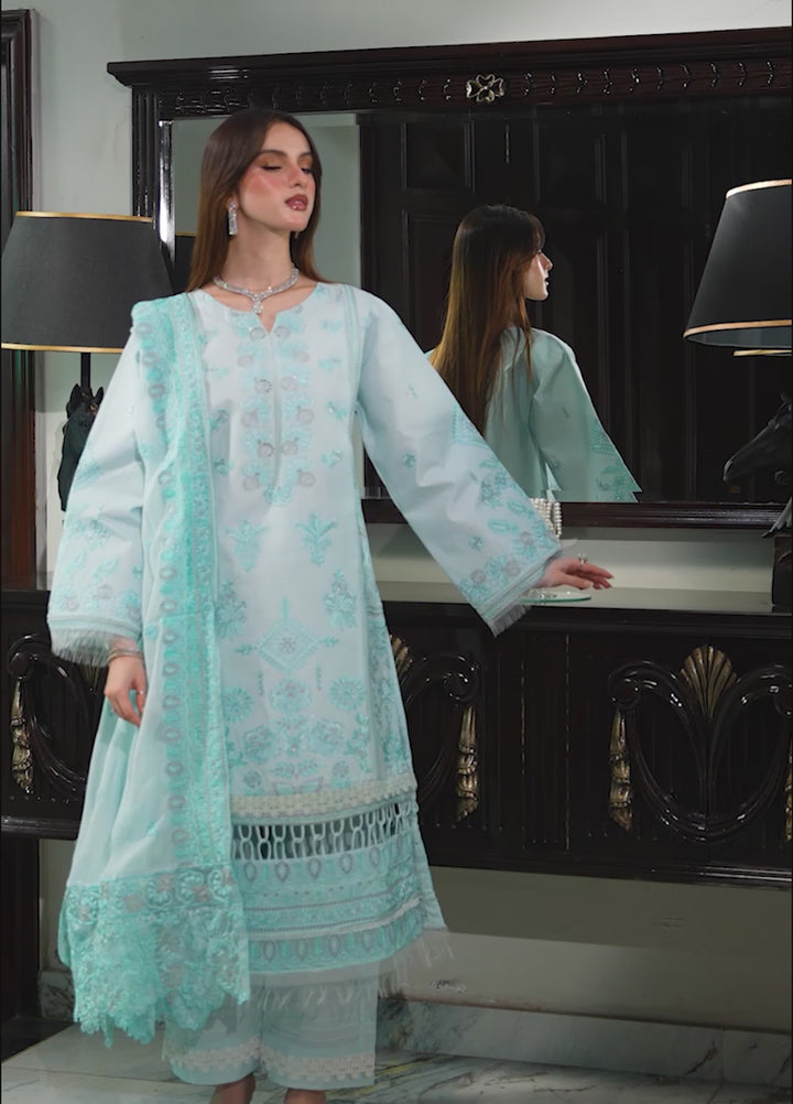Aria By Meerak RTW Embroidered Lawn 3 Piece Suit Evren Festive Collection