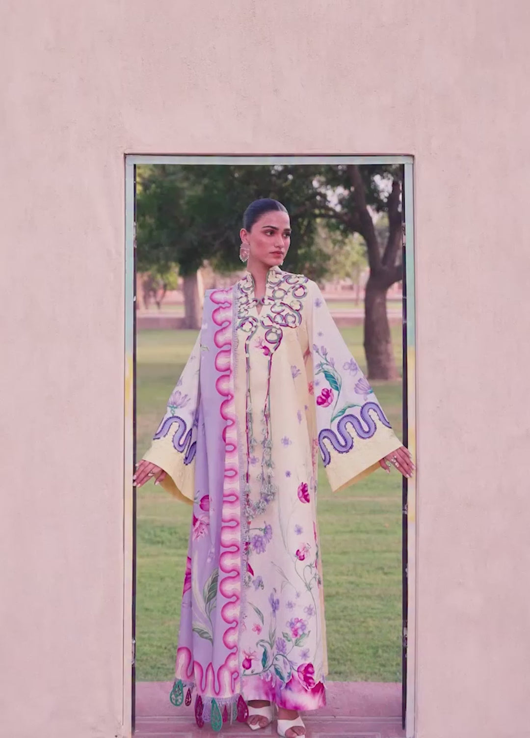 Neoma Prints by Republic Unstitched Printed Lawn 3 Piece Suit RW26UNL SP-11 SHEHNAI - Summer Collection