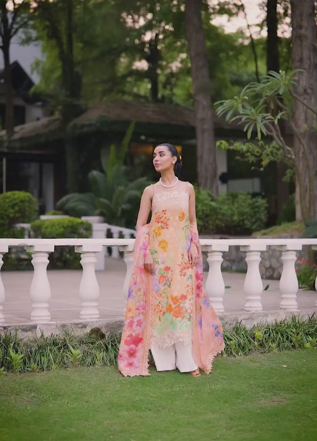 Meraki by Asifa and Nabeel Unstitched Embroidered Lawn 3 Pcs Suit AN26UM MSSL-11 Marigol Muse - Summer