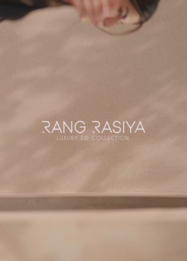 Rang Rasiya Unstitched Embroidered Luxury Lawn 3 Piece Suit RR26ULE LAYL - Eid Collection