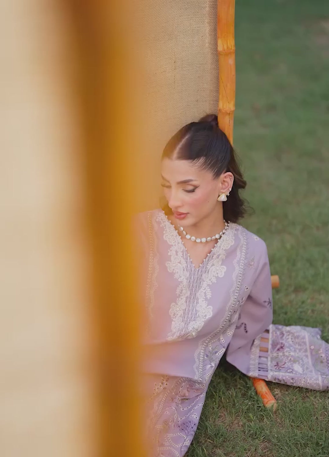 Florent Unstitched Embroidered Lawn 3 Piece Suit FL26ULE FEF-5B - Eid Collection