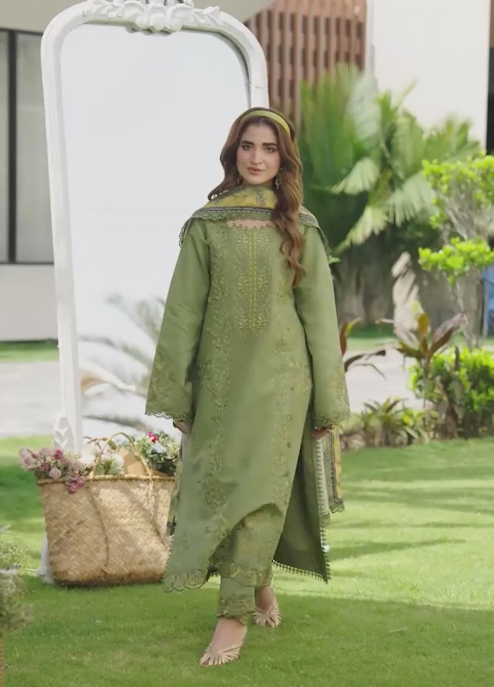 Florence by Rang Rasiya Unstitched Embroidered Lawn 3 Piece Suit RR26ULF Florence Bahar - Festive Collection