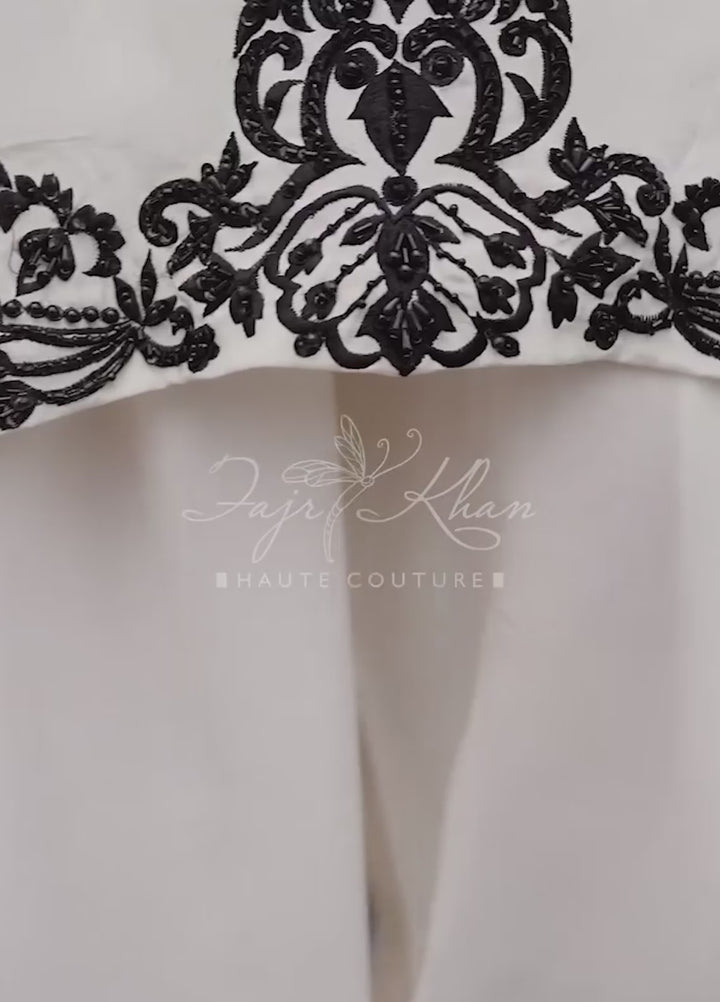 Jasmine by Fajr Khan Women Hand work 3 Piece Suit Motia - Festive Collection