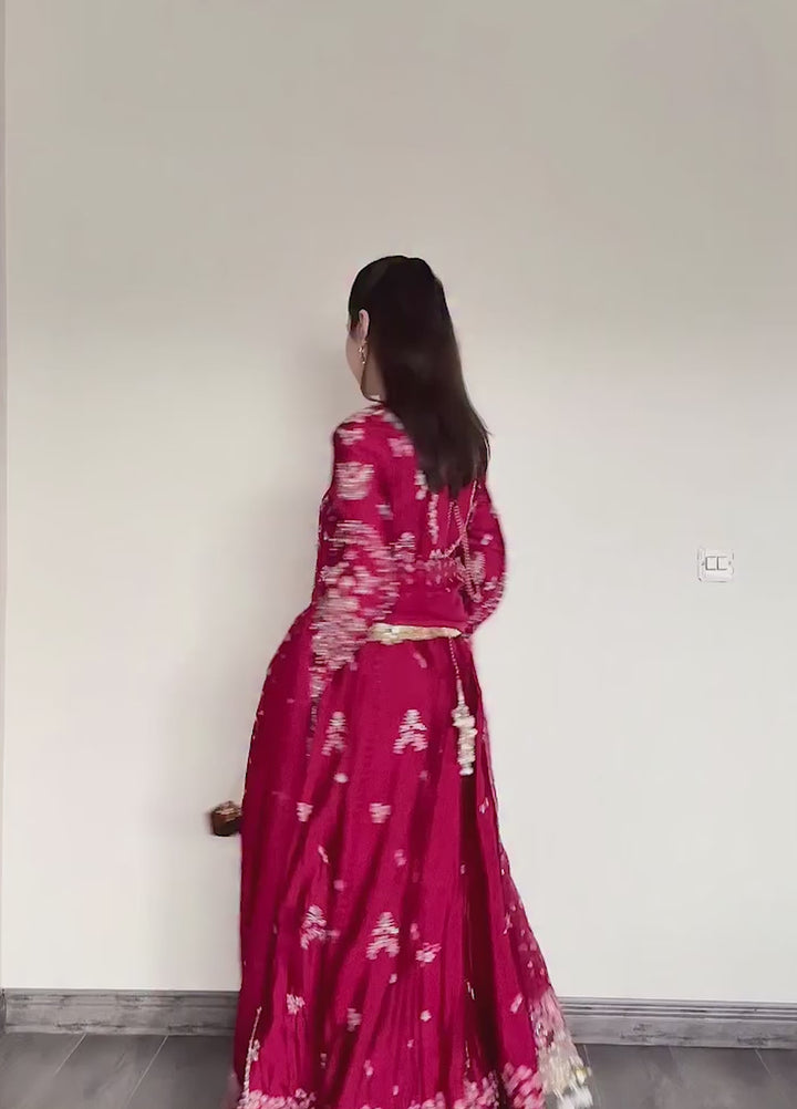 Freeshia by Suffuse Unstitched Shesha Silk Embroidered Suits 3 Piece SSY26UF AFSANAE - Wedding Collection