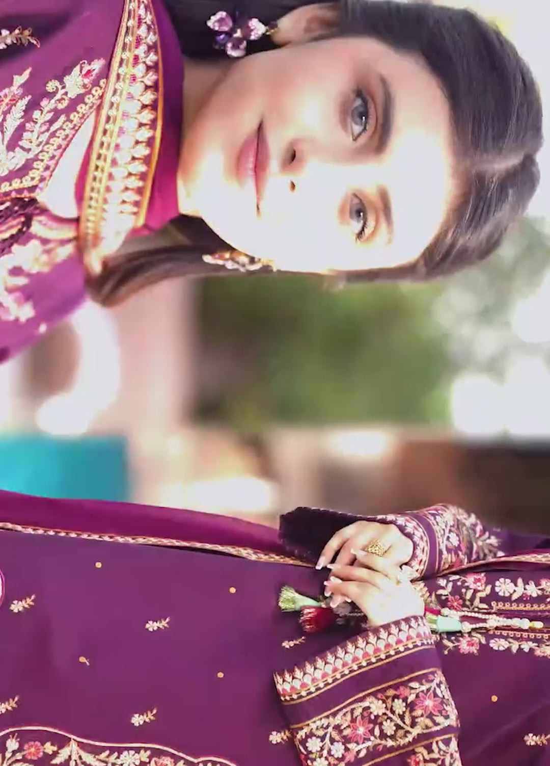 Mehrang by Pashmire RTW Embroidered Lawn Cotton 3 Piece Suit Rishal Casual Collection