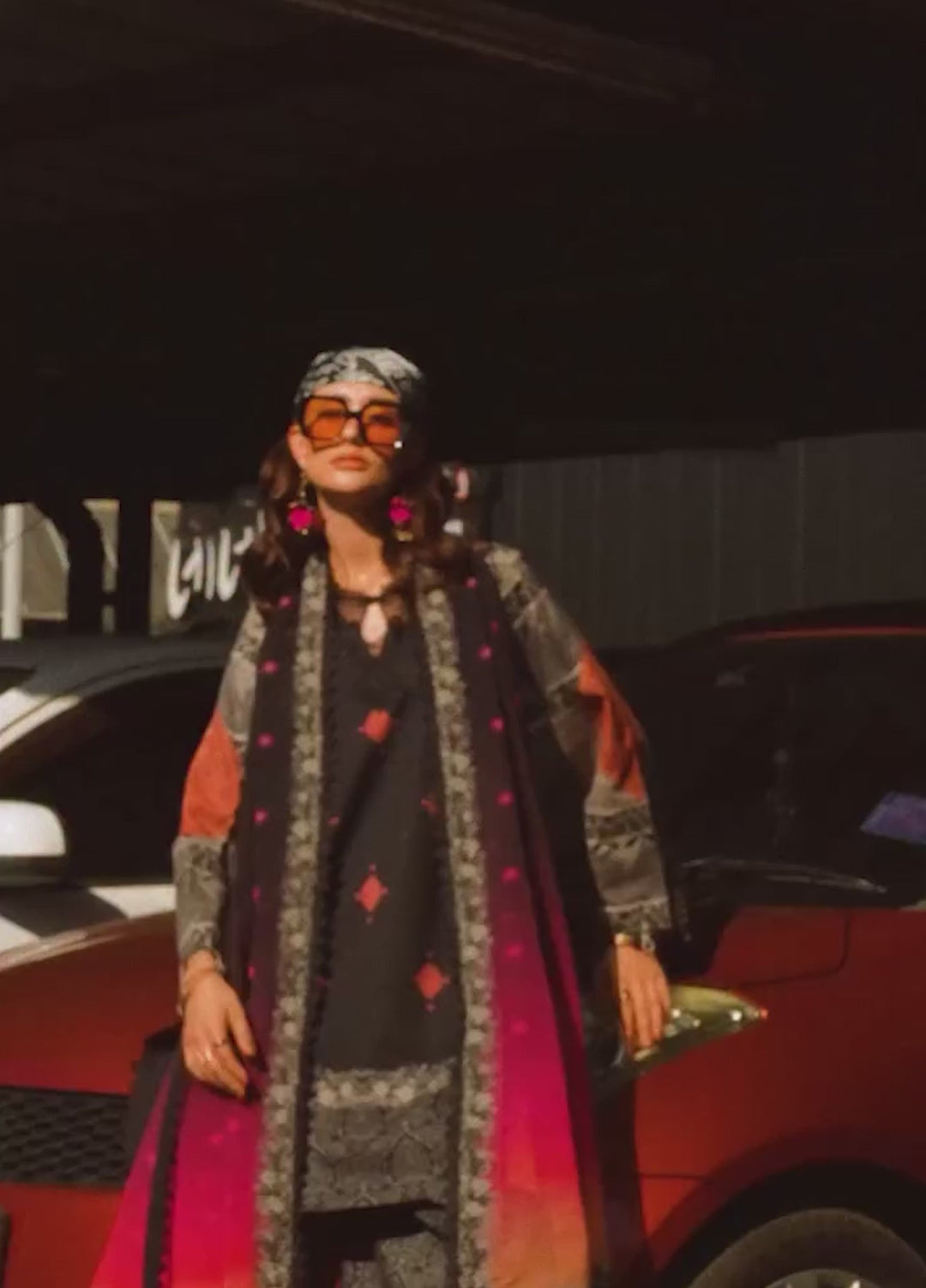Andaaz by Charizma Unstitched Embroidered Lawn 3 Piece Suit CHR26UAL CAD6-05 - Summer Collection