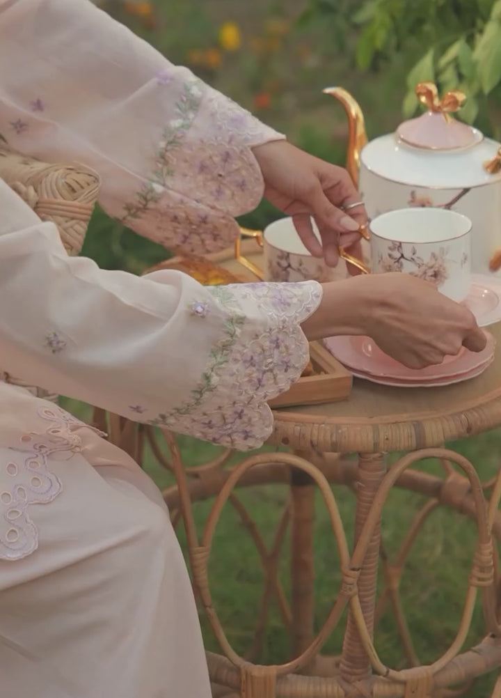 Lamhay by Dhanak Pret Swiss Voile 3 Piece DHN26PSV DC-2576 - Summer Collection