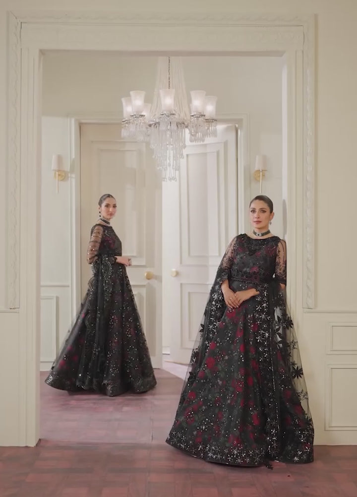 Chantelle by Baroque Unstitched Embroidered Net 3 Piece Suit BQ26UCF V13-D05 - Festive Collection