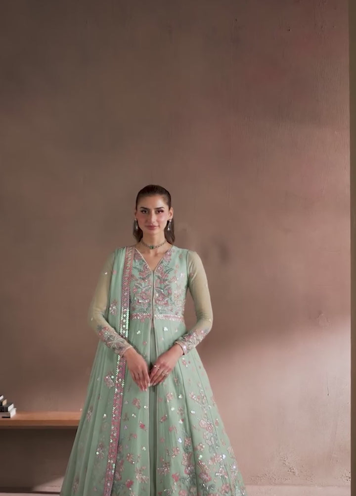 Zaryah by Zarif Unstitched Embroidered Chiffon 3 Piece Suit ZR26UZF ZF-ZYR-SURILI-06 - Festive Collection