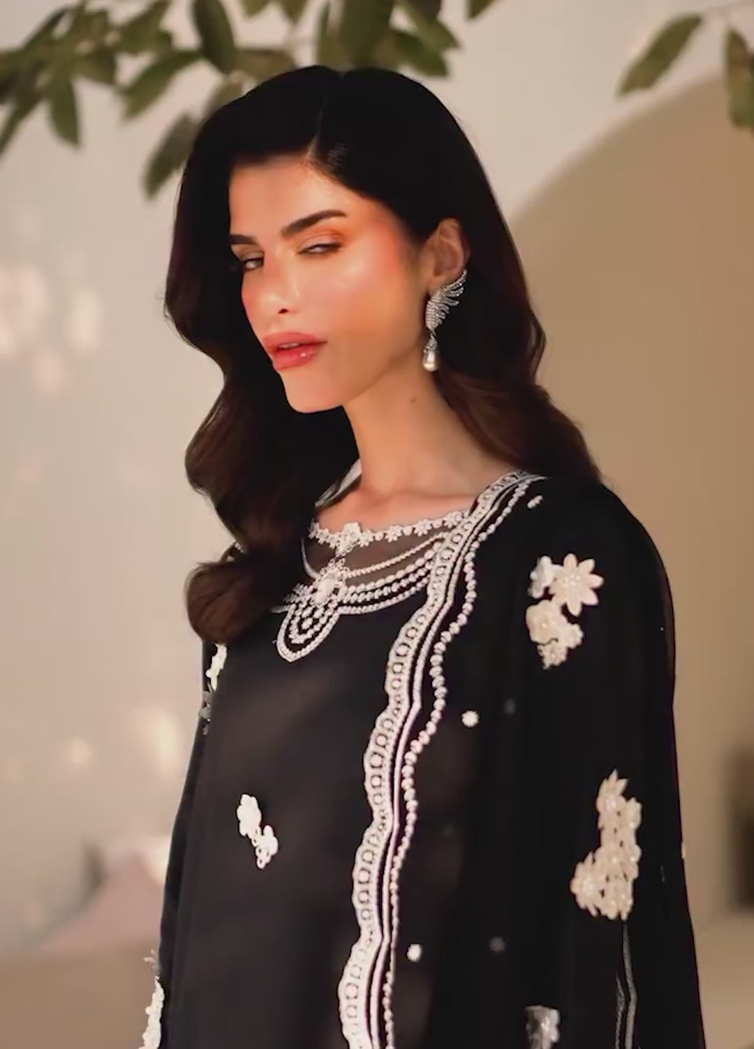 Tabeer by Zarif Unstitched Silk Embroidered 3 Piece Suit ZR26UT ZE-TS-03 ZAREEN - Winter Collection
