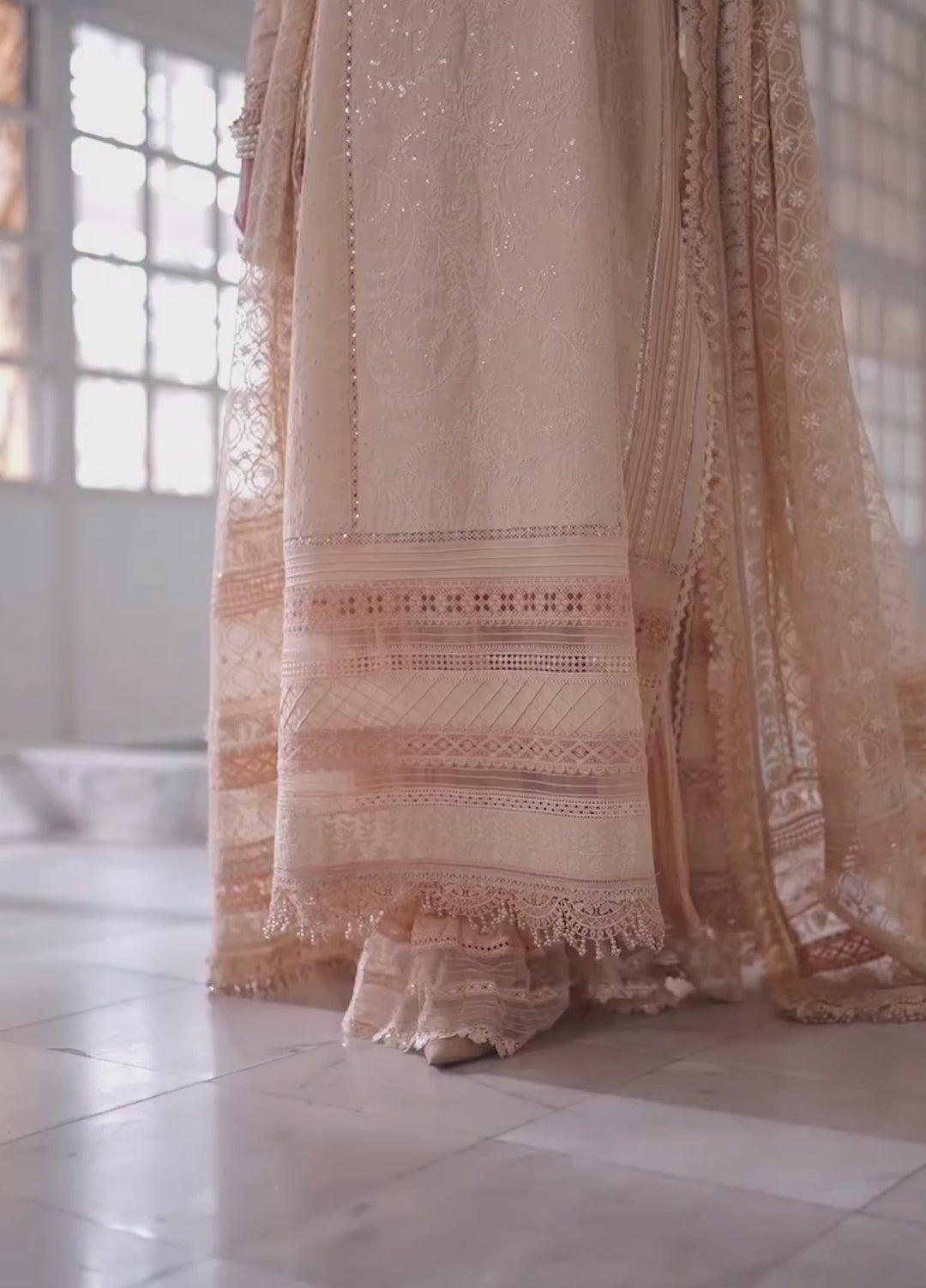 Sobia Nazir Unstitched Embroidered Luxury Lawn 3 Piece Suit SN26ULE D-03 A - Eid Collection
