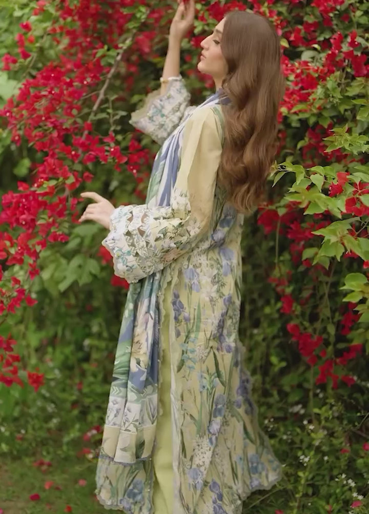 Bridgerton by Elaf Unstitched Printed Lawn 3 Piece Suit EL26ULB EPB-2A - Summer Collection