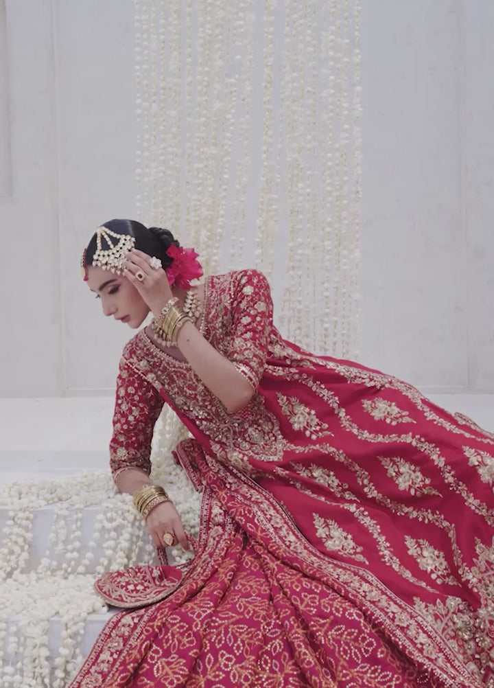 Aik Atelier Embroidered Khaadi Net Suits Unstitched 3 Piece AIK25WU D-01 - Formals Collection