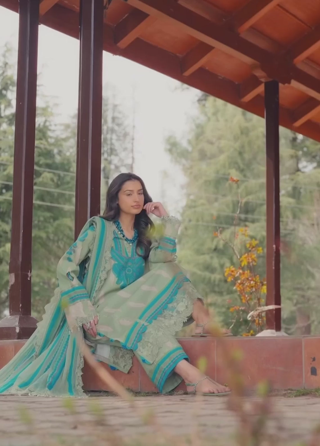 Rang e Bahar by Charizma Unstitched Embroidered Lawn 3 Piece Suit CHR26ULR CRB6-13 - Summer Collection