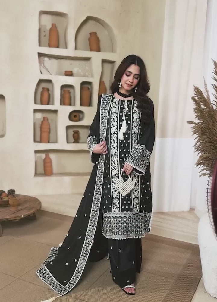 Pashmire Women RTW Embroidered Raw Silk 3 Piece Suit Jalwa - Casual Collection