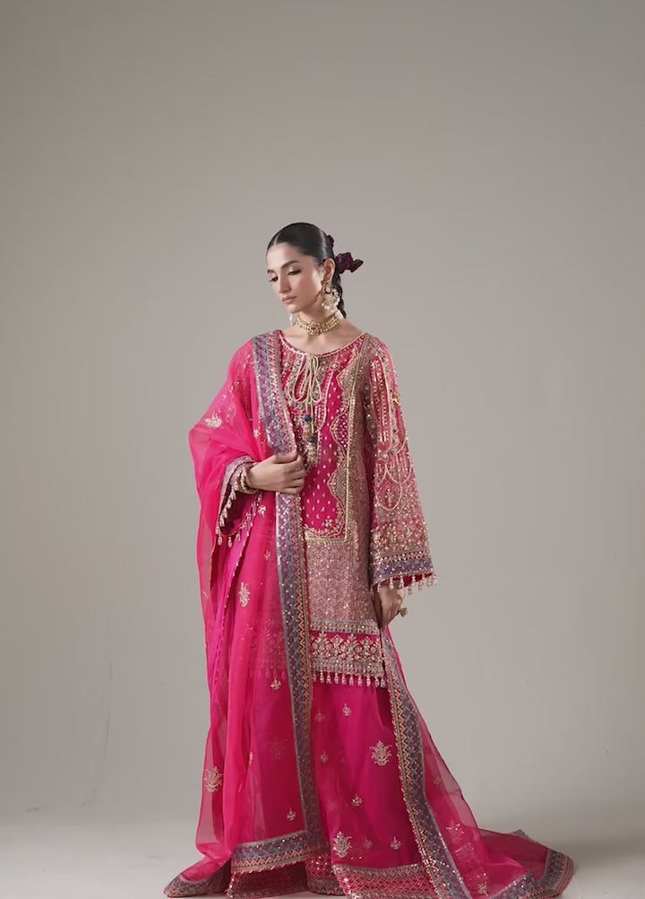 Etoile Filante by Enzo RTW Hand work Organza 3 Piece Suit SOLEIL Wedding Collection