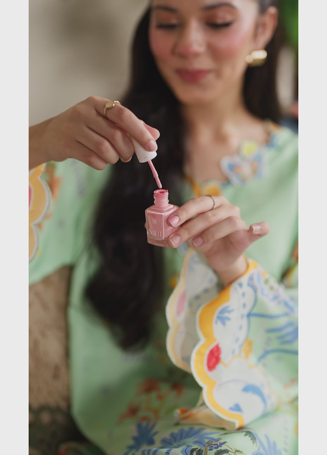 The Switch Edit by Dhaga RTW Printed Cambric 2 Piece Suit Matcha Casual Collection