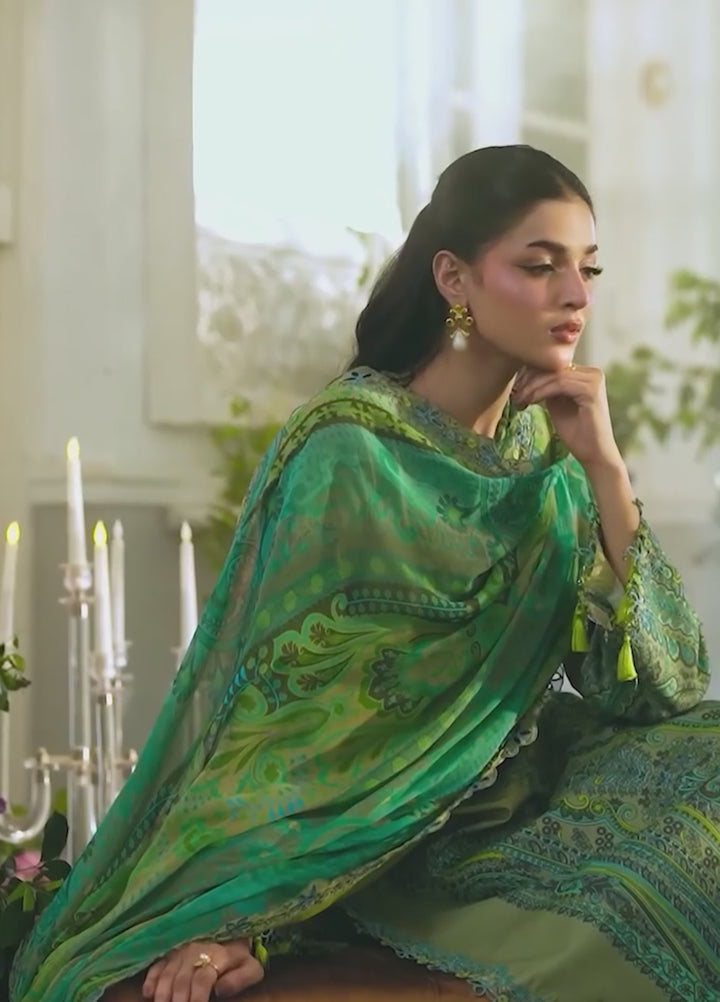 Sun Shine by Charizma Unstitched Embroidered Lawn 3 Piece Suit CHR26ULS CSN6-19 - Summer Collection