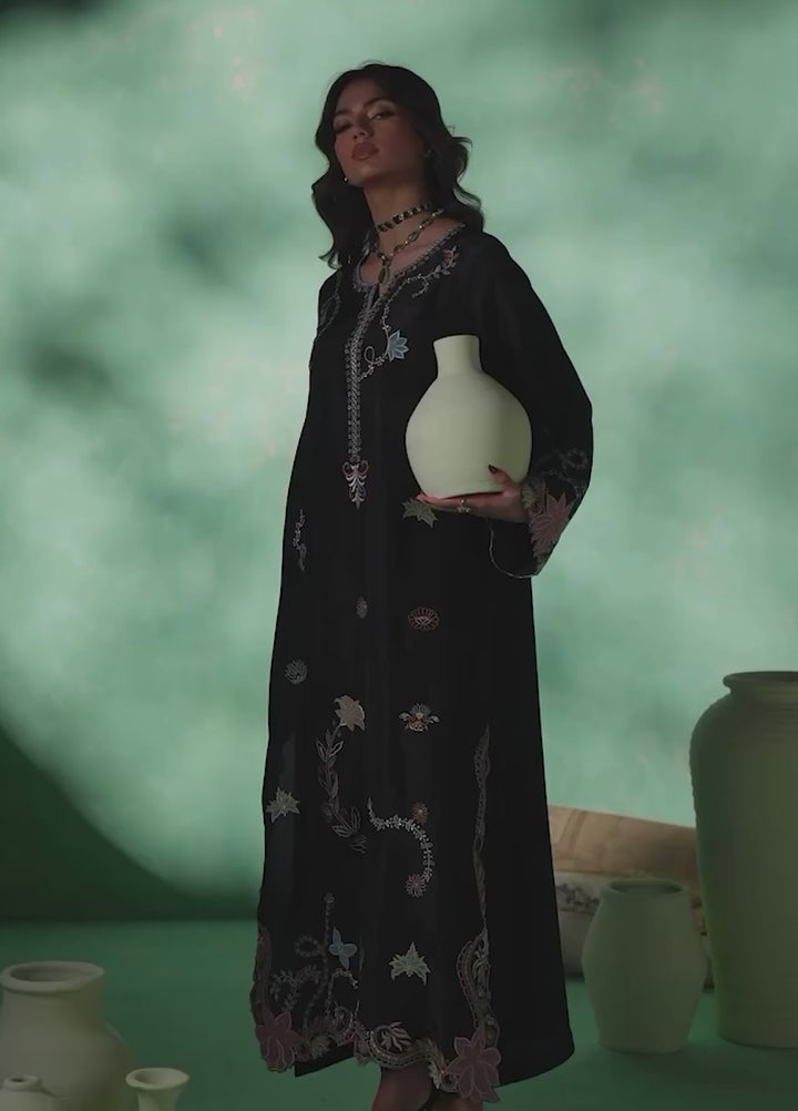 Mehr From Nizka By Nida Rehan RTW Embroidered Premium Silk 2 Piece Suit Mirah - Festive Collection