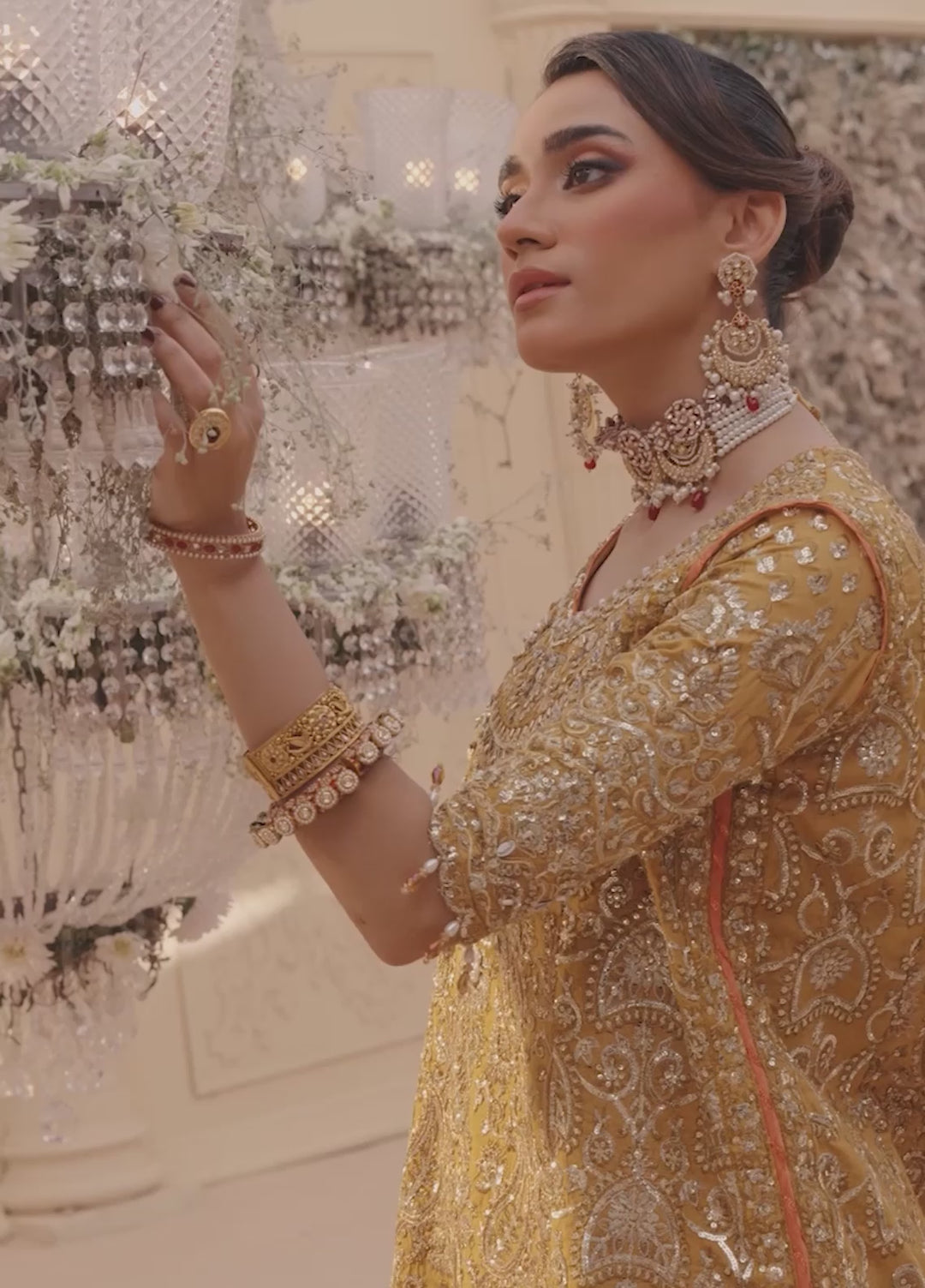 Aik Atelier Embroidered Net Suits Unstitched 3 Piece AIK25EF Vl1 Look-08 - Formals Collection
