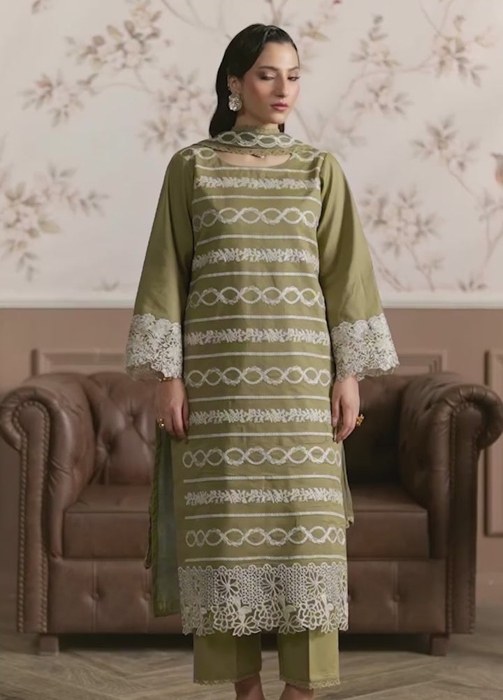 Noore by Ayleen Unstitched Embroidered Lawn 3 Piece Suit AY26ULN Mehwar - Eid Collection