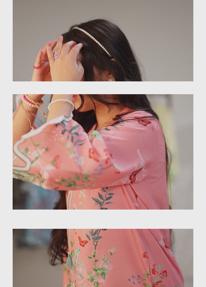 The Switch Edit by Dhaga RTW Printed Cambric 2 Piece Suit Sheesh Casual Collection