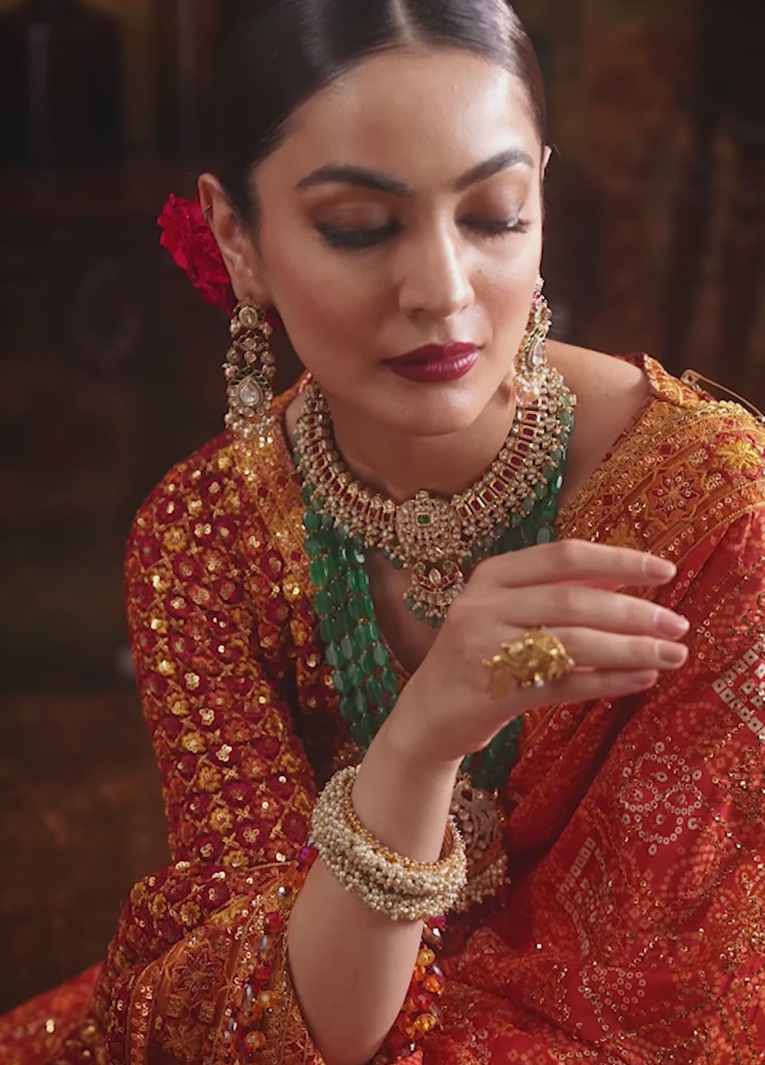 The Sari Edit by Aik Atelier Unstitched Silk Luxury Embroidered Saree AIK25SE Look-02 - Formals Collection