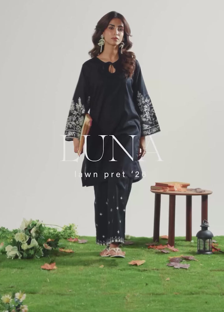 Luna by Manahil Lakhani RTW Embroidered Lawn 2 Piece Suit ML26ULL STARDUST  - Summer Collection
