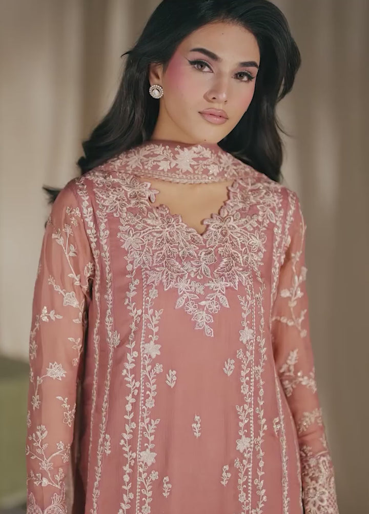 Azure Unstitched Embroidered Chiffon 3 Piece Suit AZ26ULC Lilywood - Festive Collection