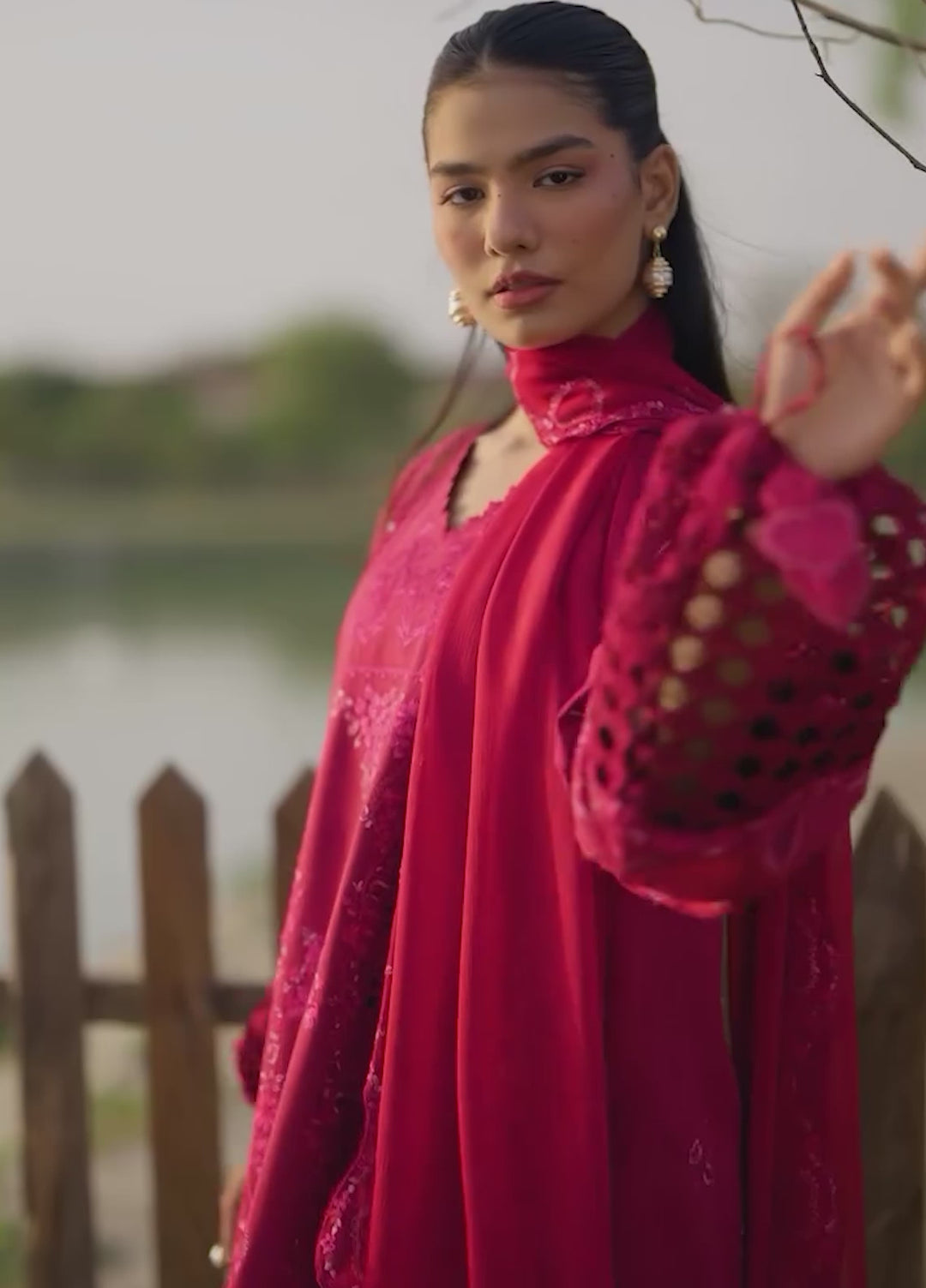 Summer Soiree by Zarposh Unstitched Embroidered Lawn 3 Piece Suit ZR26ULS Cynelle - Festive Collection