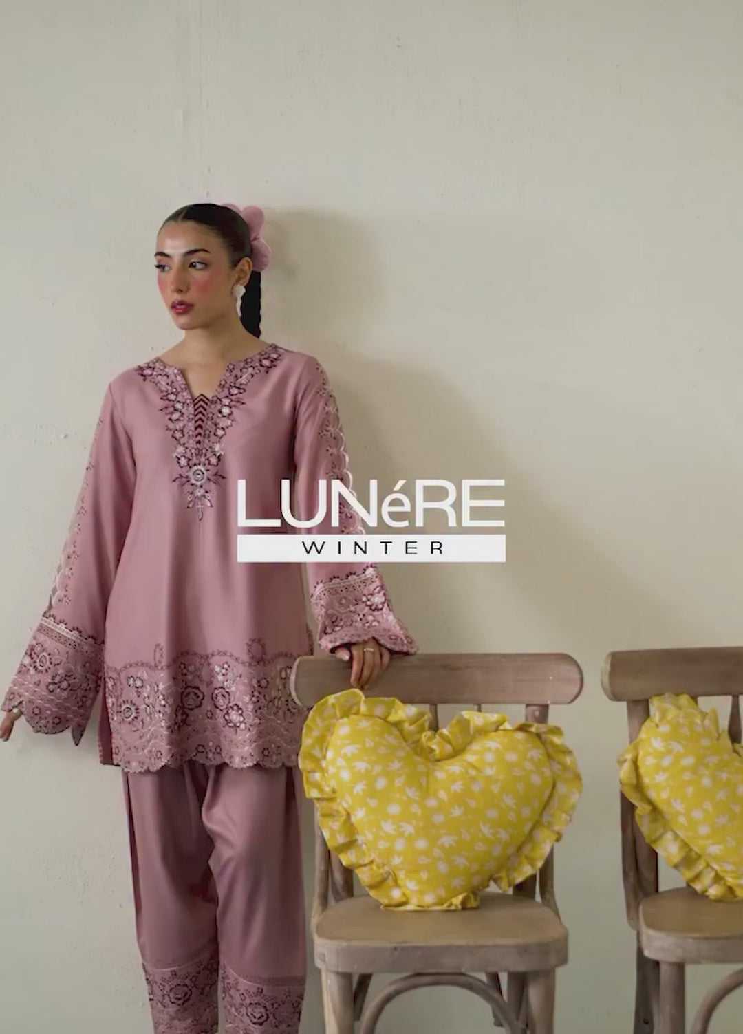 Lunere by Sahane Viscose Linen 2 Piece Suit ME 35001 Louisa Pret