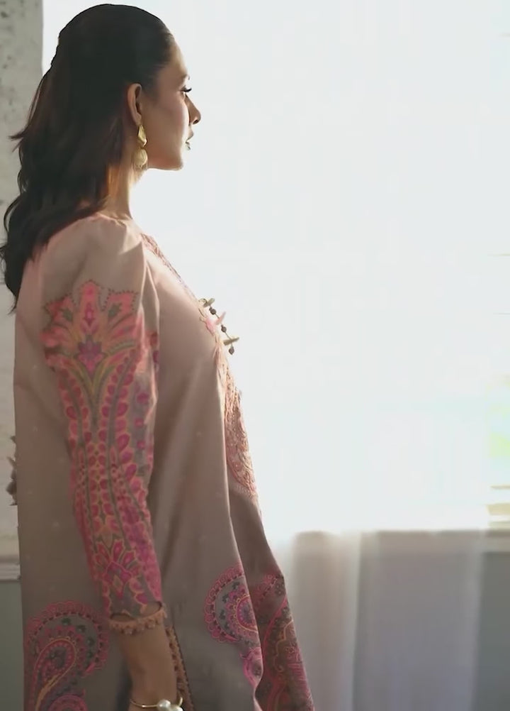 Sun Shine by Charizma Unstitched Embroidered Lawn 3 Piece Suit CHR26ULS CSN6-17 - Summer Collection