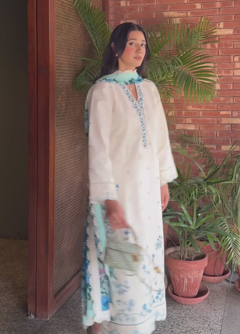 Virelle by Sahane Unstitched Embroidered Lawn 3 Piece Suit CG50004 Yvett - Casual Collection
