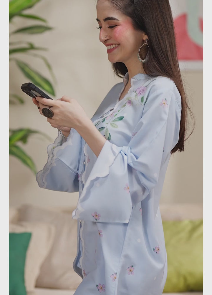 The Switch Edit by Dhaga RTW Printed Cambric 2 Piece Suit Rizz Casual Collection