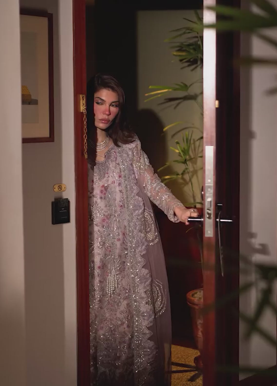 Elaya Luxury by Nureh Unstitched Net Embroidered 3 Piece Suit NU26EL NEL-85 - Festive  Collection