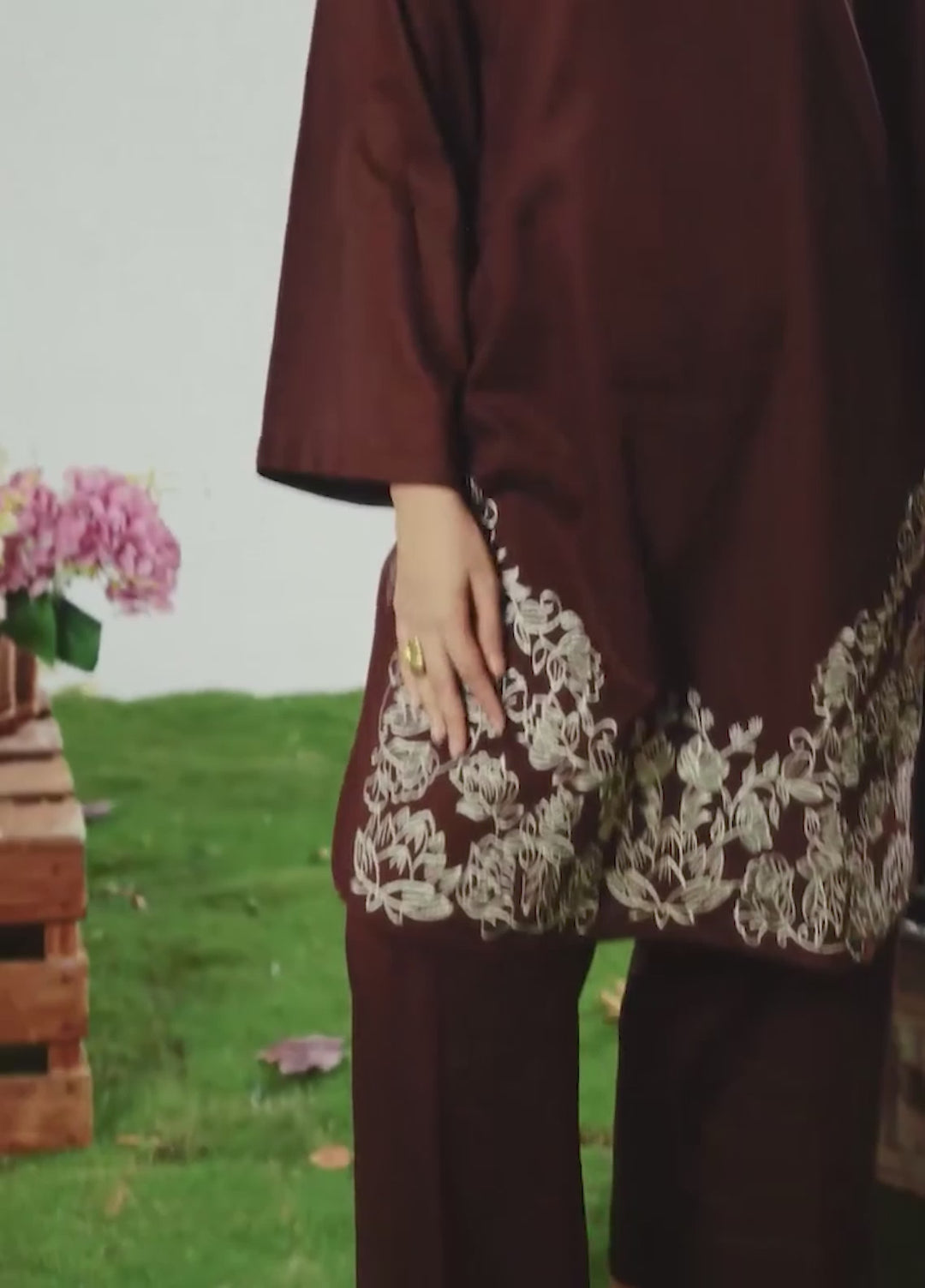 Luna by Manahil Lakhani RTW Embroidered Lawn 2 Piece Suit ML26ULL HAZEL - Summer Collection