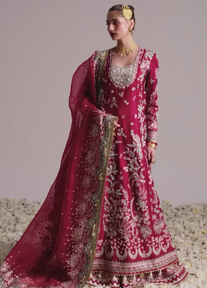 Freeshia by Suffuse Unstitched Shesha Silk Embroidered Suits 3 Piece SSY26UF AFSANAE - Wedding Collection