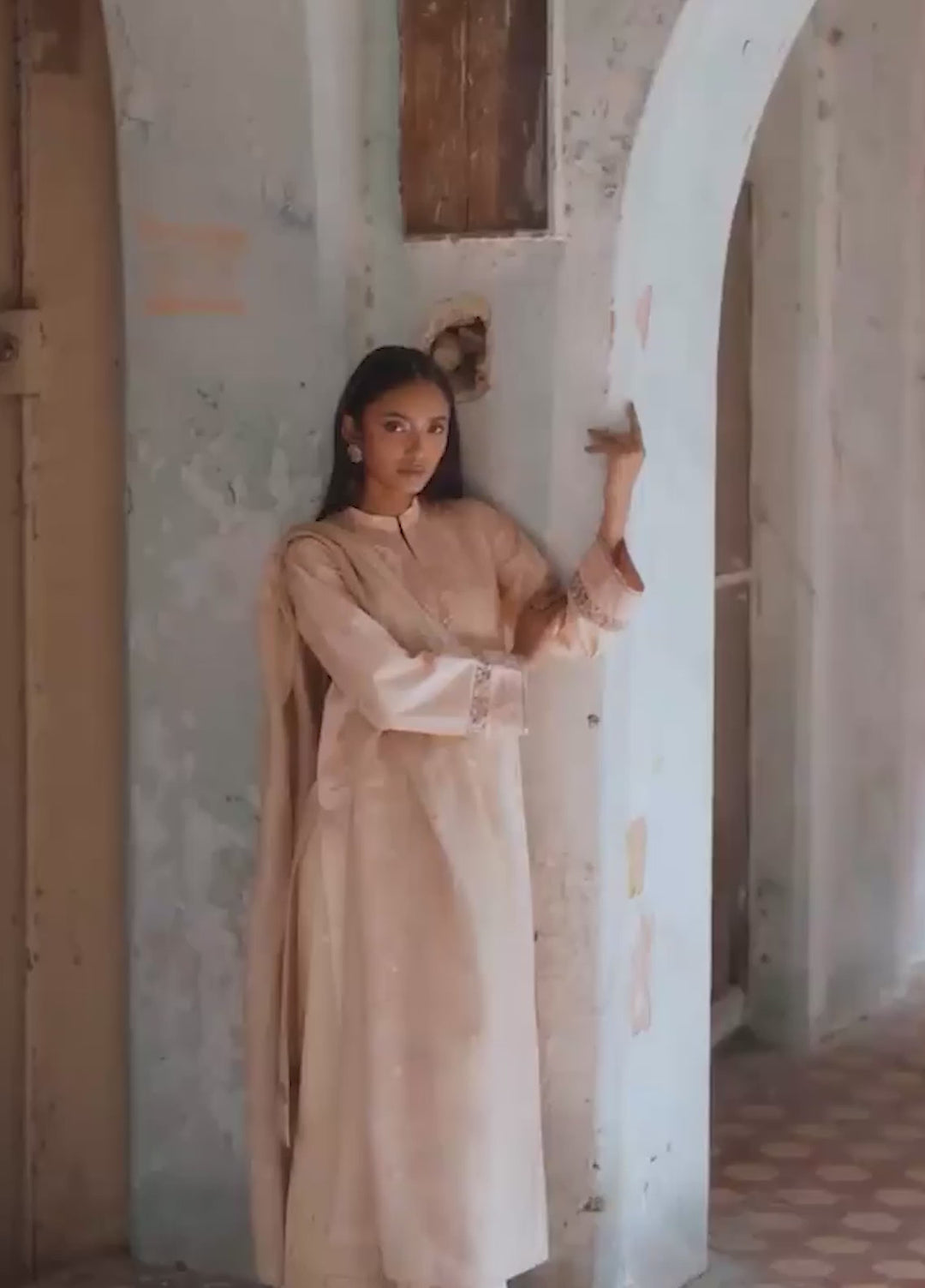 Salitex Unstitched Embroidered Cotton Net 3 Piece Suit SUNW7JI102UT - Eid Collection