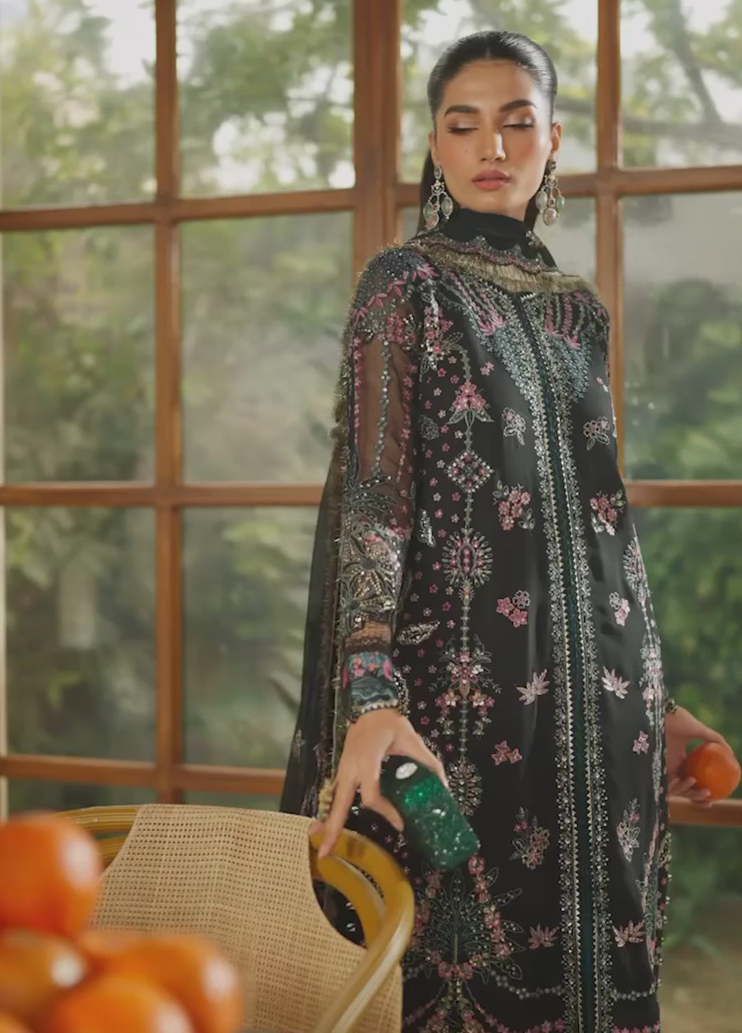 Xenia Formal Unstitched Luxury Chiffon Suits 3 Piece XE25FL Antiha - Formals Collection