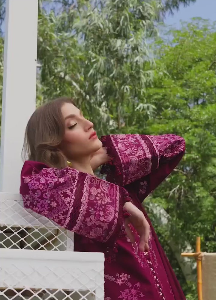 Florent Unstitched Embroidered Lawn 3 Piece Suit FL26ULE FEF-9 - Eid Collection