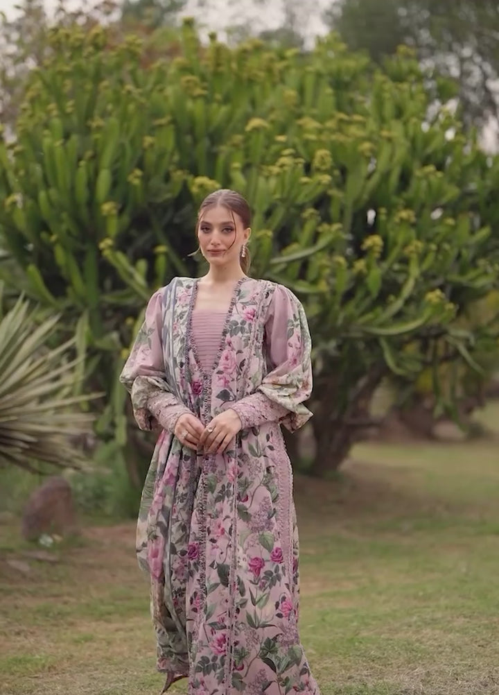 Bridgerton by Elaf Unstitched Printed Lawn 3 Piece Suit EL26ULB EPB-3A - Summer Collection